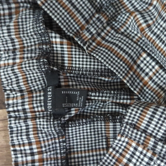Forever 21 Plaid Dress Pants - Picture 2 of 3